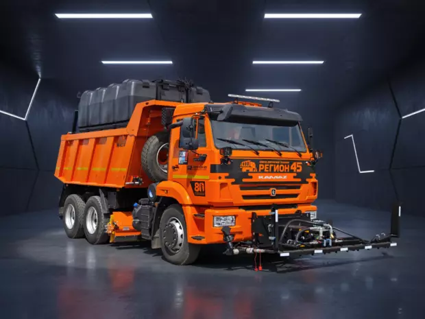 Купить КДМ на базе самосвала КамАЗ 65115 цена «Регион 45»