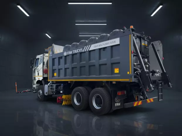 Купить КДМ Р45.20FW на базе самосвала FAW цена «Регион 45»